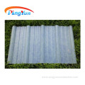 PVC translucent corrugated roof tile for lighting